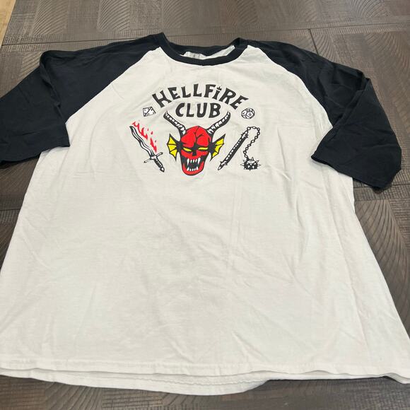 Stranger things hellfire club shirt unisex XL - Picture 1 of 4